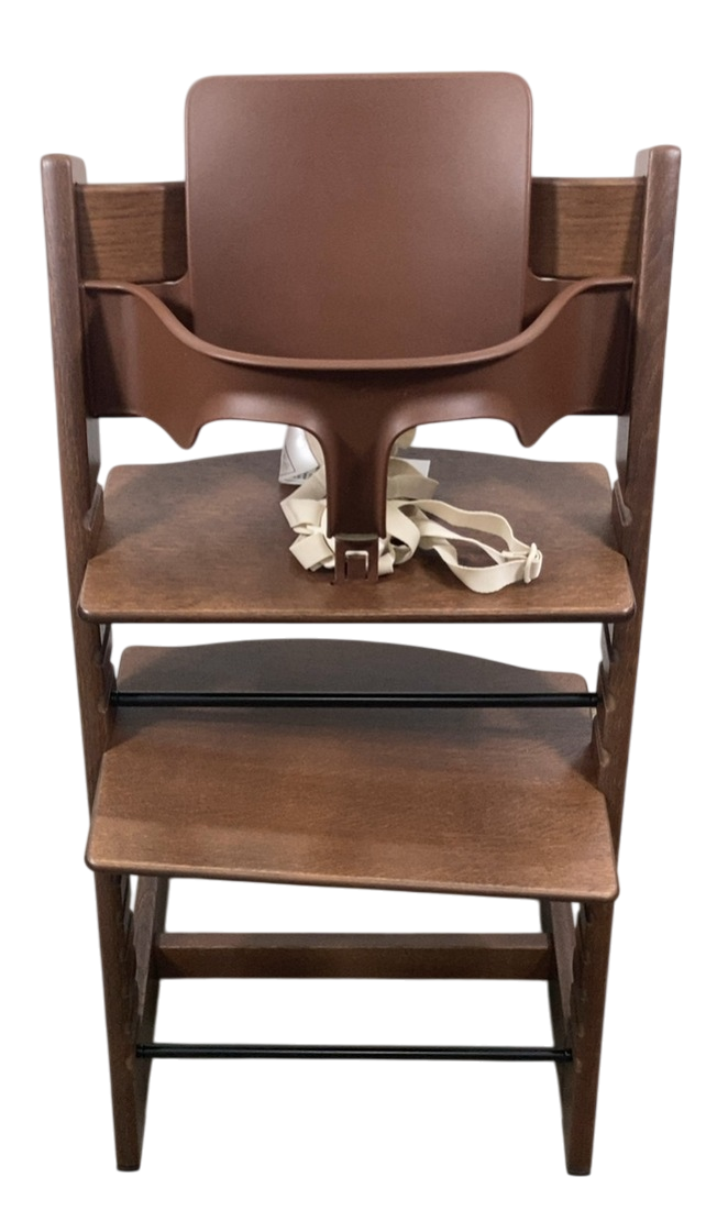 stokke tripp trapp walnut brown Stokke Tripp Trapp High Chair With Baby Set, 2, Oak Warm Brown