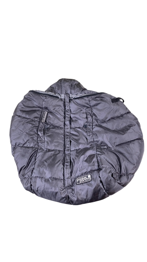 Shop 7 A.M. Enfant Pookie Poncho, Metallic Charcoal at GoodBuy Gear