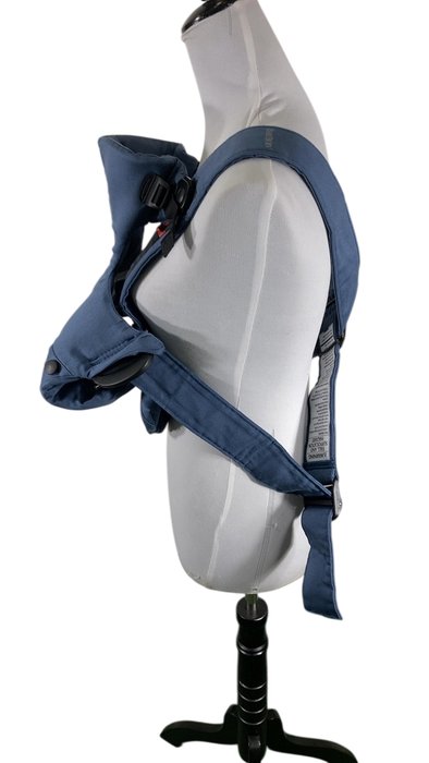 Shop BabyBjorn Baby Carrier Mini, Vintage Indigo Woven at GoodBuy Gear