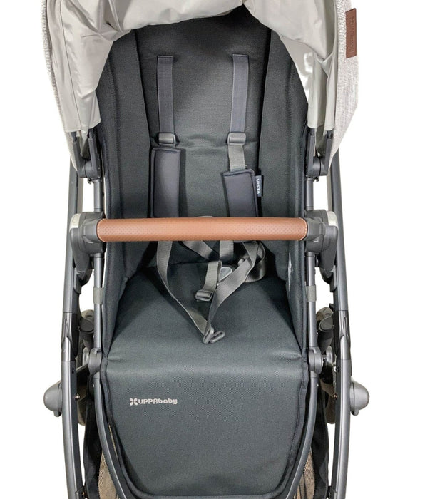 UPPAbaby VISTA V2 Stroller, 2022, Anthony (White & Grey Chenille)