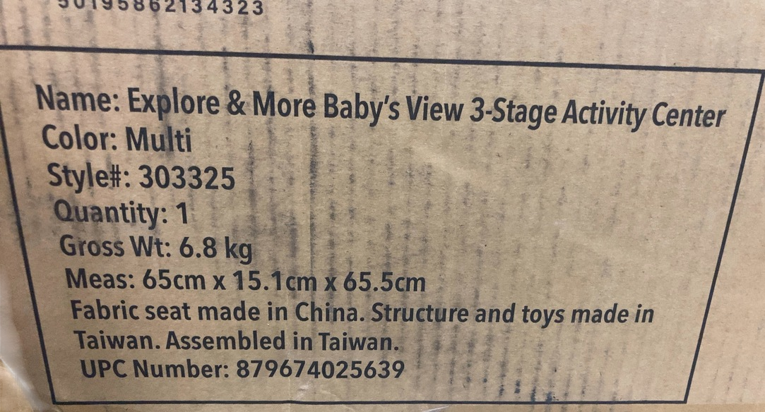 Shop Skip Hop Explore & More Baby's View 3-Stage Activity Center, Multi at GoodBuy Gear