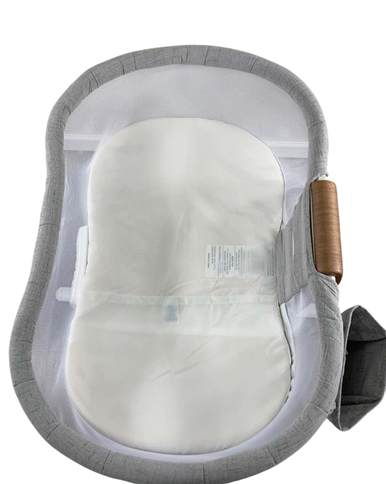 Shop Halo BassiNest Swivel Sleeper Luxe Series, Dove Grey Tweed at GoodBuy Gear