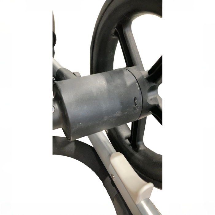 Shop Cybex Eos Stroller, 2024, Moon Black, Silver at GoodBuy Gear