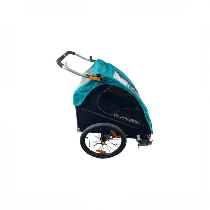 Shop Burley Encore X Bike Trailer, Pacific Blue at GoodBuy Gear