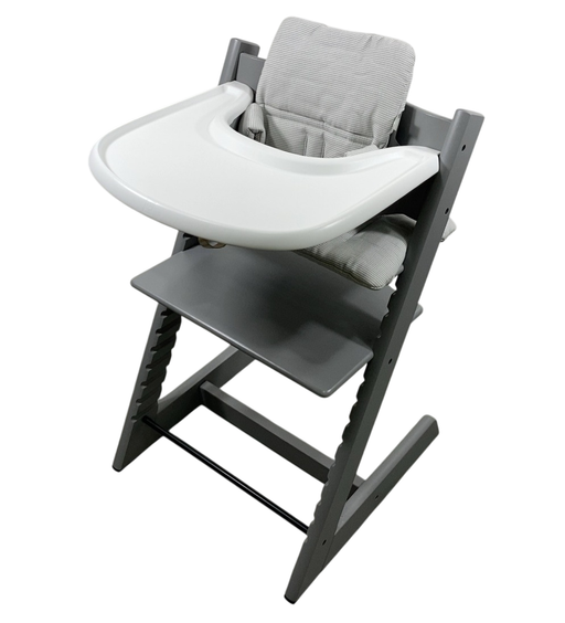 Shop Stokke Tripp Trapp Complete High Chair, Storm Grey, Nordic Grey, 2 at GoodBuy Gear