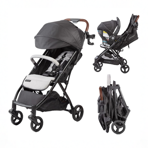 Shop Summer by Ingenuity 3D Quick Close CS+ Stroller, 2025, Gray at GoodBuy Gear