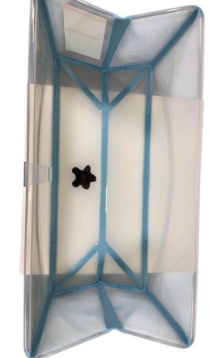 Shop Stokke Flexi Bath Foldable Baby Bathtub, Ocean Blue, XLarge at GoodBuy Gear