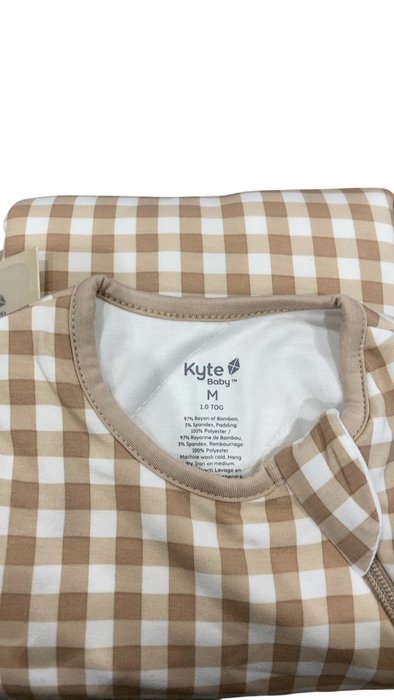 Shop Kyte Baby Sleep Bag TOG 1.0, Gingham Bisque, Medium (18-30lbs) at GoodBuy Gear