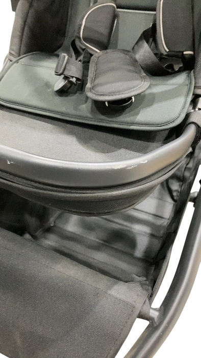 Shop Mockingbird Single to Double 3.0 Stroller, 2025, Charcoal with Penny Leather, Heather Grey at GoodBuy Gear