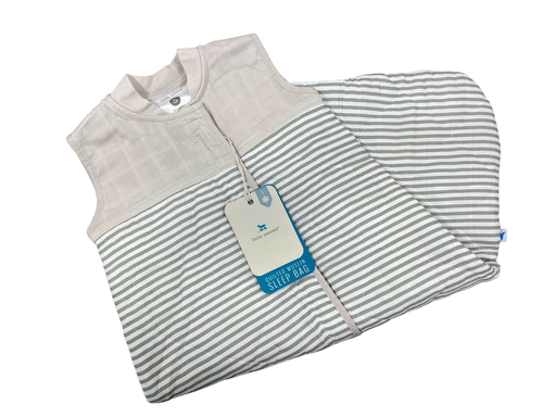 Shop Little Unicorn Cotton Muslin Sleep Bag, Small, Quilted, Grey Stripe at GoodBuy Gear
