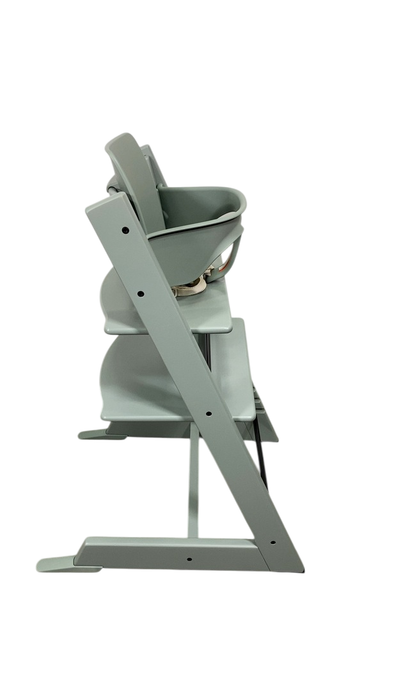 Shop Stokke Tripp Trapp High Chair With Baby Set, 2, Glacier Green at GoodBuy Gear