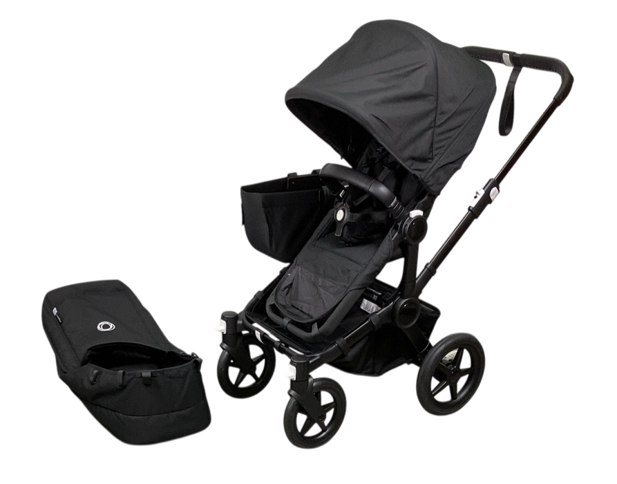 Shop Bugaboo Donkey 5 Mono Stroller, 2024, Black, Black, Midnight Black at GoodBuy Gear