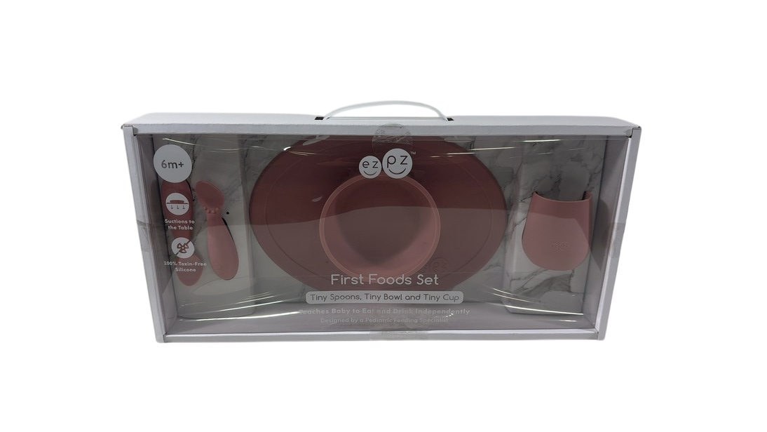 Shop ezpz First Foods Set, Blush at GoodBuy Gear