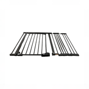 Shop Comfy Cubs Baby Safety Gate with 3 Extensions, Black at GoodBuy Gear