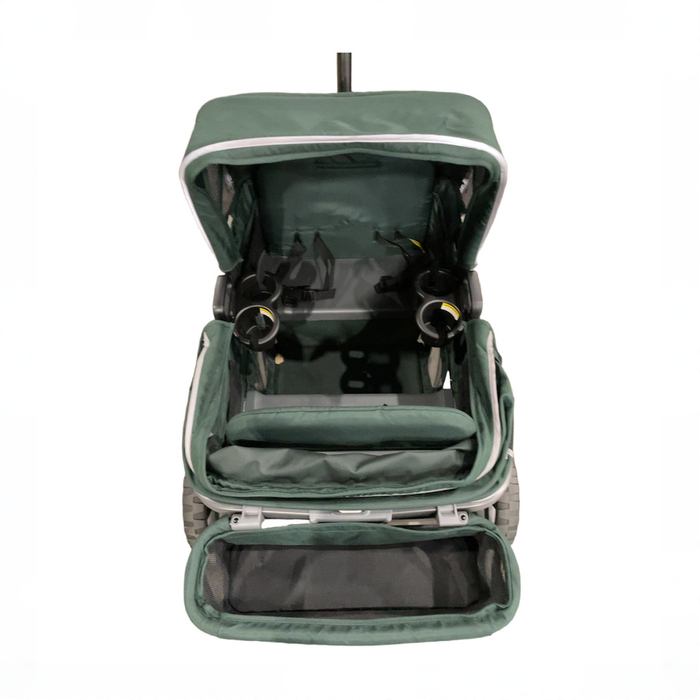 Shop Gladly Family Anthem4 Classic 4 Seater All Terrain Wagon Stroller, Sea Moss at GoodBuy Gear