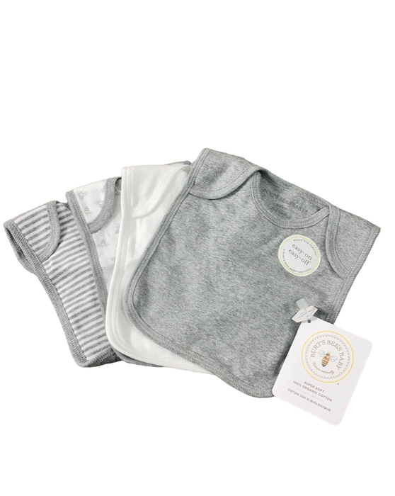 Shop Burt's Bees Baby Organic Lap Shoulder Bib, 4 Pack at GoodBuy Gear