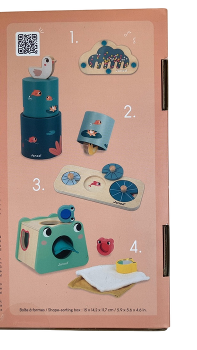 Shop Janod Baby Toy Box, 12 months at GoodBuy Gear