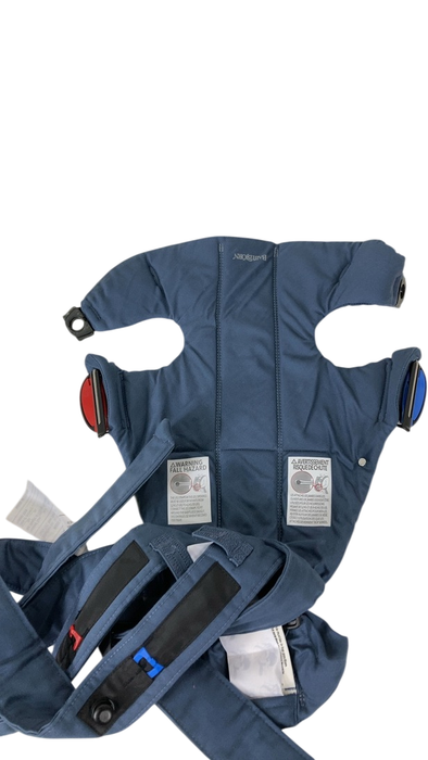 Shop BabyBjorn Baby Carrier Mini, Vintage Indigo Woven at GoodBuy Gear