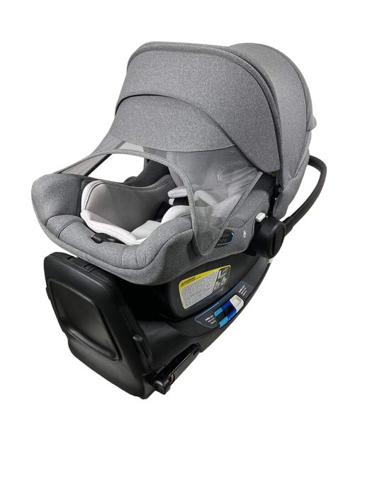 used Bugaboo Turtle Air By Nuna Car Seat, Grey Melange, 2021