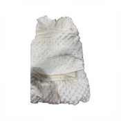 Shop Halo Sleepsack Swaddle Plushy Dot Velboa, Cream, Newborn at GoodBuy Gear