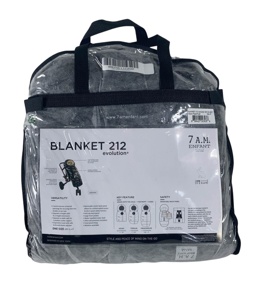 Shop 7 A.M. Enfant Blanket 212 Evolution, Black Polar at GoodBuy Gear