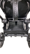 Shop Bugaboo Kangaroo Single To Double Stroller, 2024, Black, Midnight Black, Misty White at GoodBuy Gear
