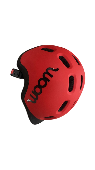 Shop Woom Ready Kids Helmet, Medium, Without Light, Woom Red at GoodBuy Gear