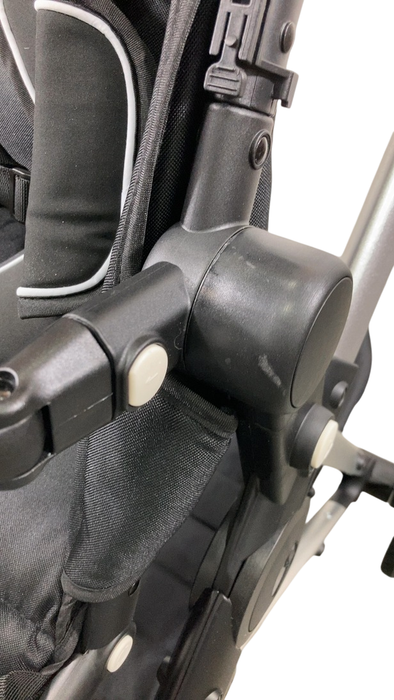 Shop Mockingbird Single to Double 2.0 Stroller, 2024, No Canopy, No Canopy, Silver With Penny Leather at GoodBuy Gear