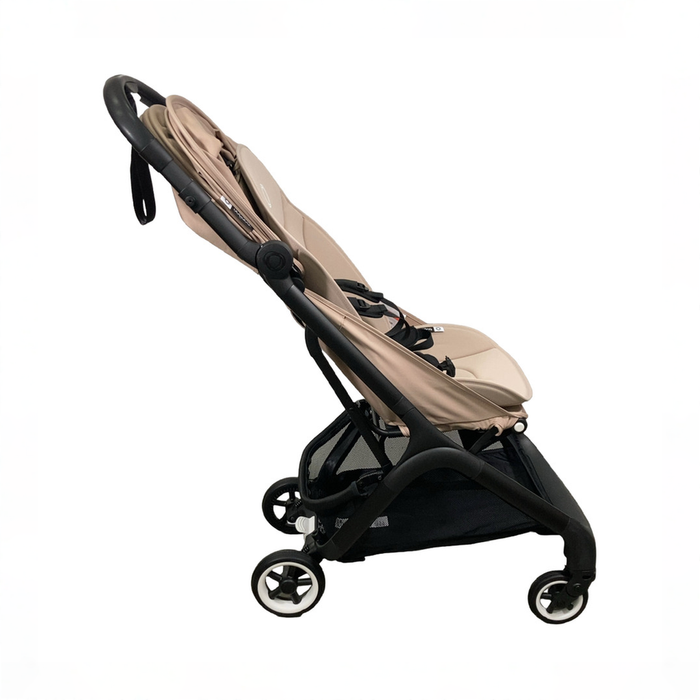 Shop Bugaboo Butterfly Stroller, 2024, Black, Desert Taupe, Desert Taupe at GoodBuy Gear