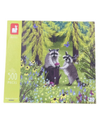 Shop Janod 500 Piece Puzzle, Racoons at GoodBuy Gear