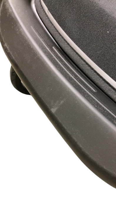 Shop Mockingbird Single to Double 2.0 Stroller, 2024, Black, Silver With Black Leather, Windowpane at GoodBuy Gear