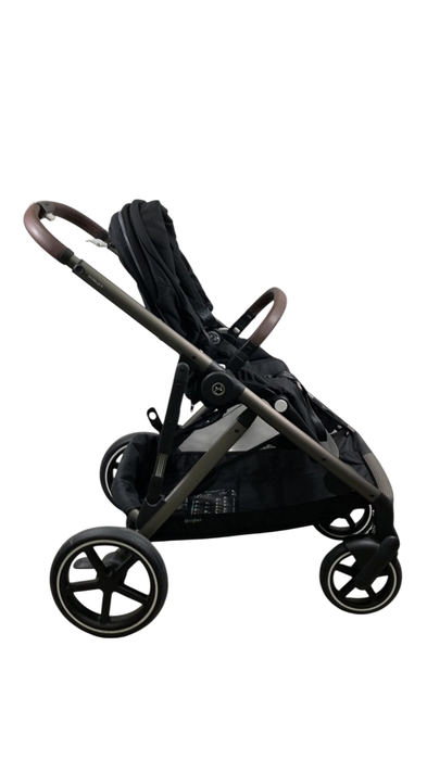 Shop Cybex Gazelle S Modular Stroller, 2023, Moon Black, Taupe Frame at GoodBuy Gear