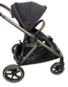 Shop Cybex Gazelle S Modular Stroller, 2024, Moon Black, Taupe Frame at GoodBuy Gear