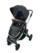 secondhand Mockingbird Single to Double 2.0 Stroller, 2023, Silver with Penny Leather, Windowpane, Black