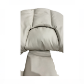 Shop Lalo The Chair with Cushion, Coconut, Leather Mono Coconut, White at GoodBuy Gear