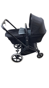 Shop Cybex Priam Stroller Frame With Carry Cot, Deep Black, Matte Black at GoodBuy Gear