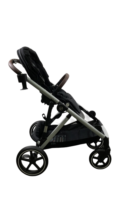 Shop Cybex Gazelle S Modular Stroller, 2024, Moon Black, Silver Frame at GoodBuy Gear