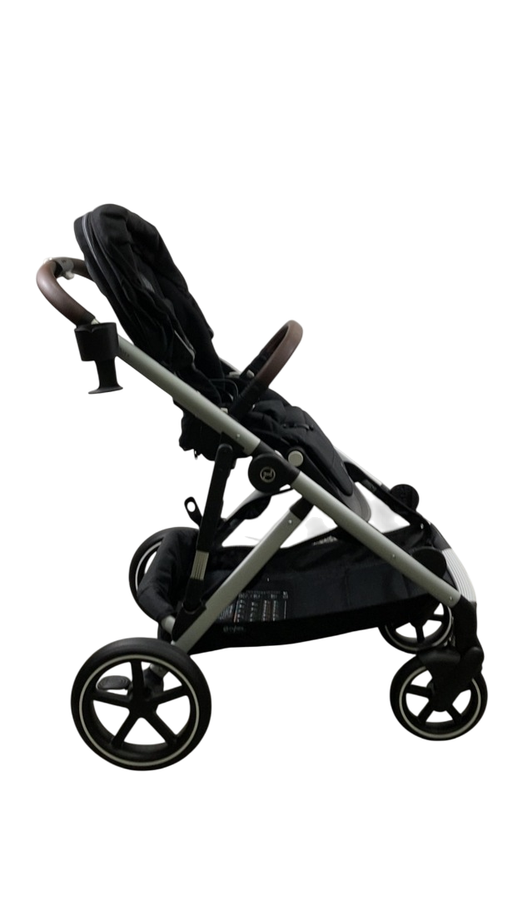 Shop Cybex Gazelle S Modular Stroller, 2024, Moon Black, Silver Frame at GoodBuy Gear