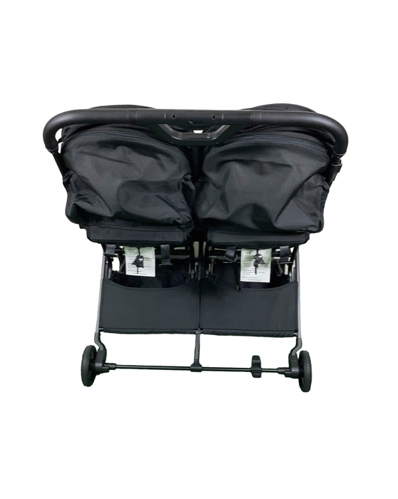 Mompush Lithe Double Stroller, 2023, Black