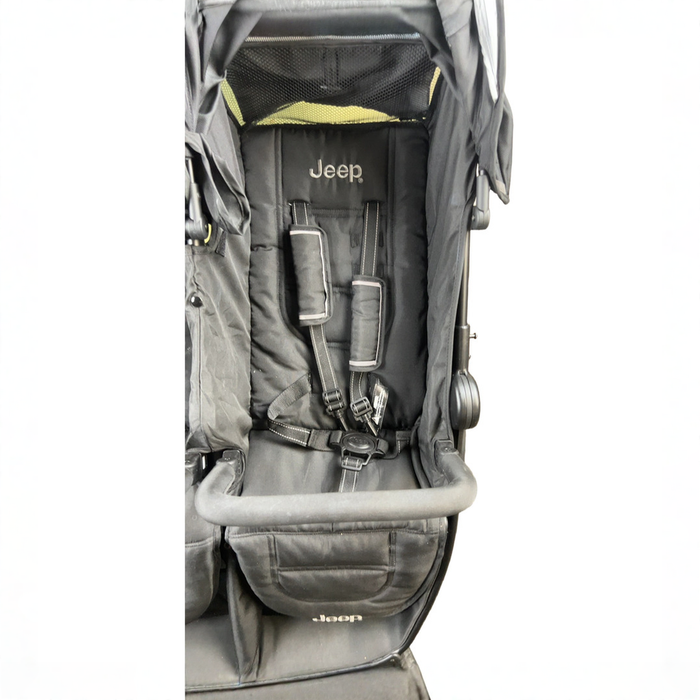 Shop Jeep Destination Ultralight Side x Side Double Stroller, 2025, Midnight at GoodBuy Gear