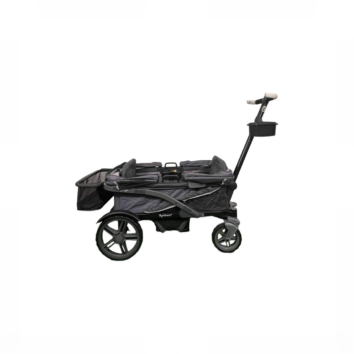 Shop Gladly Family Anthem4 Classic 4 Seater All Terrain Wagon Stroller, Special Edition Graphite at GoodBuy Gear