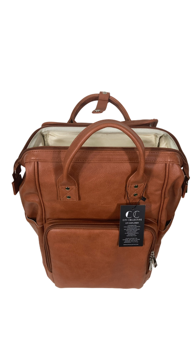 Shop Citi Collective Explorer Diaper Bag Backpack, Vintage Tan at GoodBuy Gear