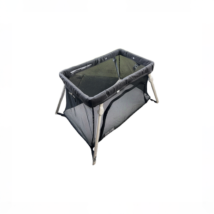 Shop Guava Family Lotus Travel Crib and Play Yard, Grey at GoodBuy Gear