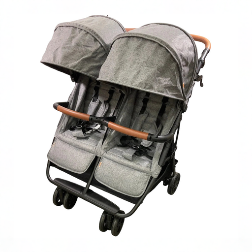 Shop Zoe The Twin V2 Double Stroller, 2025, Luxe Grey at GoodBuy Gear