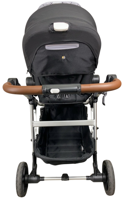 Shop Mockingbird Single to Double 2.0 Stroller, 2024, Black, Silver With Penny Leather, Windowpane at GoodBuy Gear
