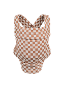 Shop Mabē The Monarch Carrier, Mocha Check at GoodBuy Gear