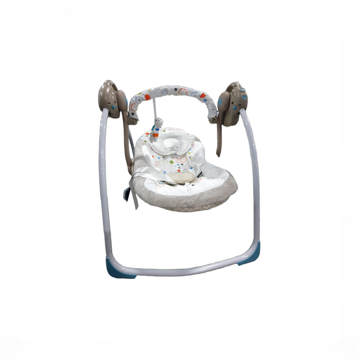 Shop Duomilee Electric Rocking Swing, Gray at GoodBuy Gear