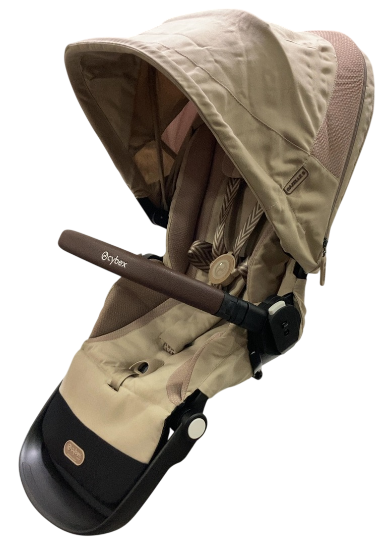 Cybex Gazelle S Seat Unit, Black Frame, Almond Beige