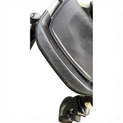 Shop DRAFT - Mockingbird Single to Double Stroller, 2020, Black, Silver with Brown Leather, Watercolor Drops at GoodBuy Gear