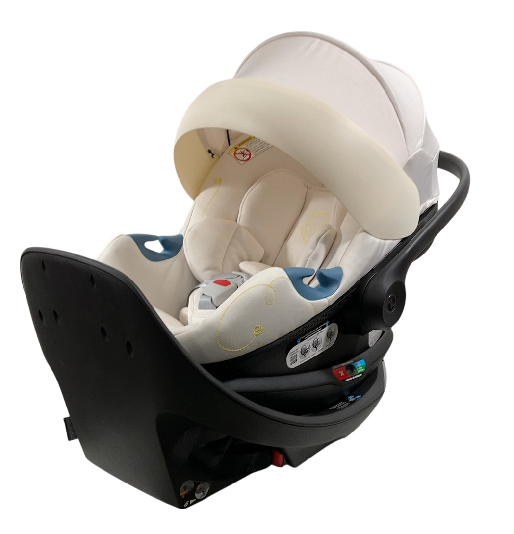 cybex cloud g seashell beige Cybex Aton G Swivel Infant Car Seat And Base, Seashell Beige, 2024